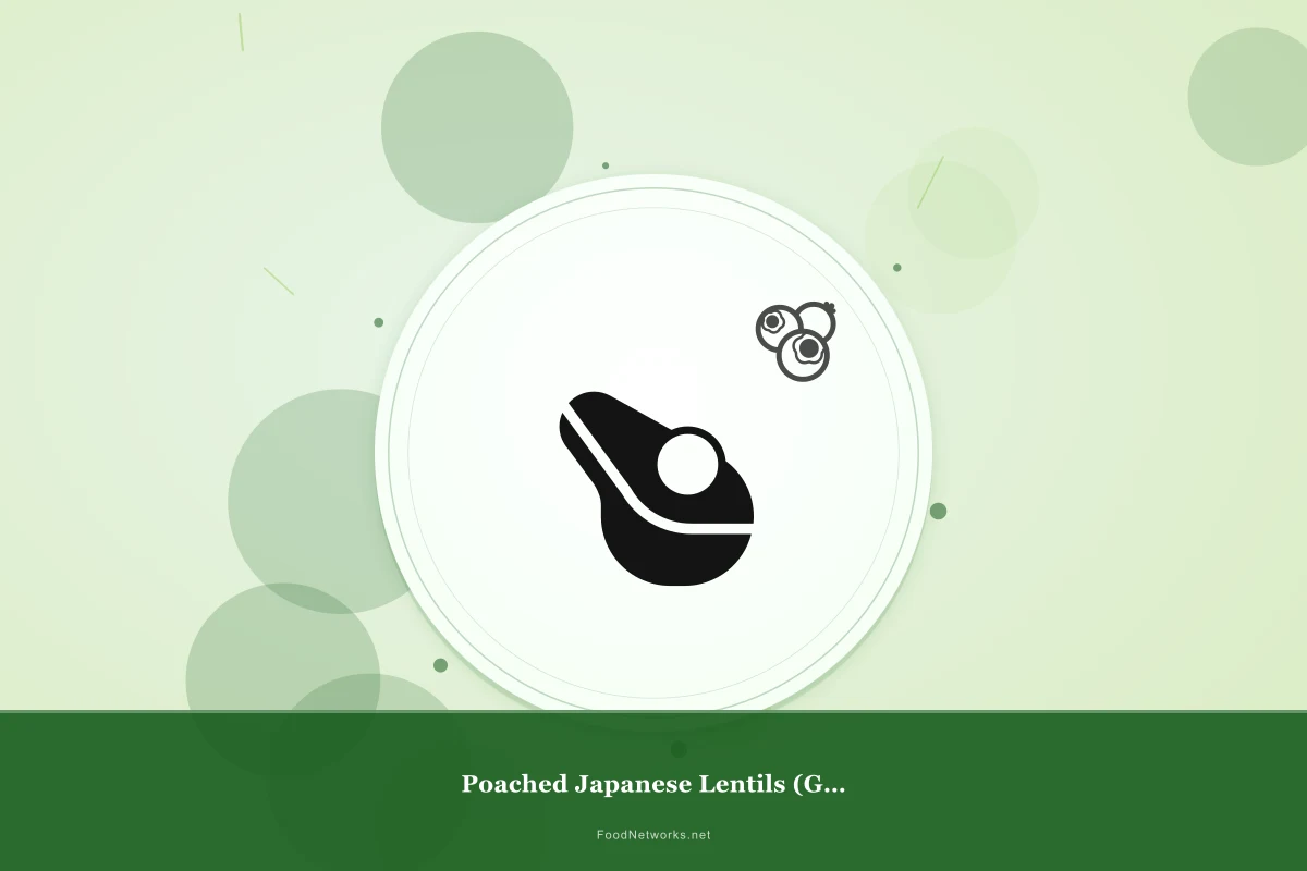 Why This Poached Japanese Lentils (Gluten-Free) Recipe Works
