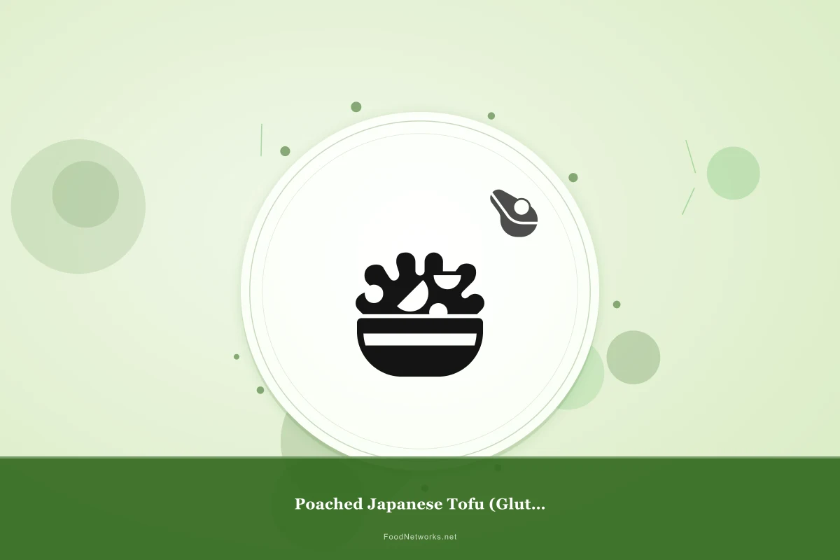 Why This Poached Japanese Tofu (Gluten-Free) Recipe Works