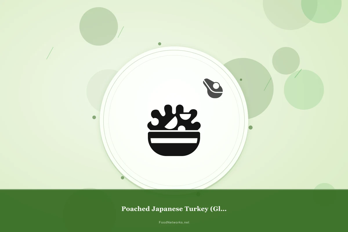 Why This Poached Japanese Turkey (Gluten-Free) Recipe Works