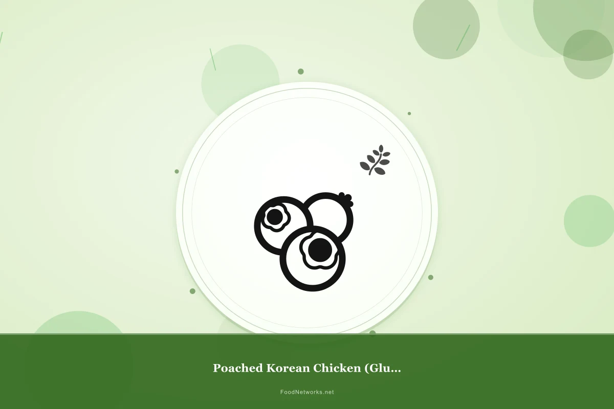 Why This Poached Korean Chicken (Gluten-Free) Recipe Works