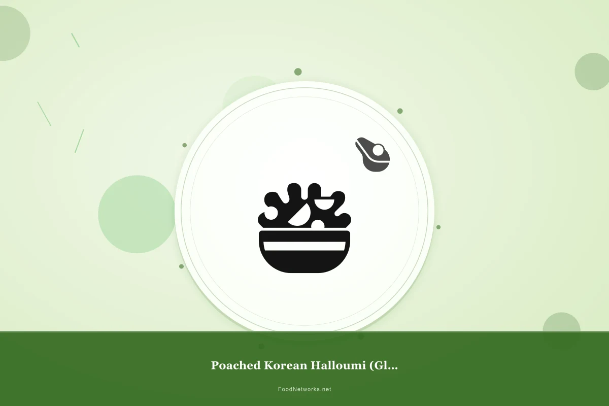 Why This Poached Korean Halloumi (Gluten-Free) Recipe Works