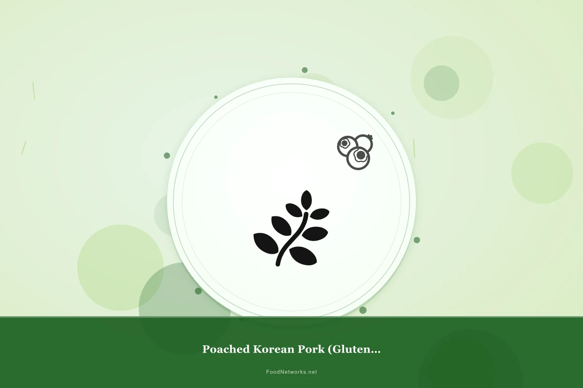 Why This Poached Korean Pork (Gluten-Free) Recipe Works