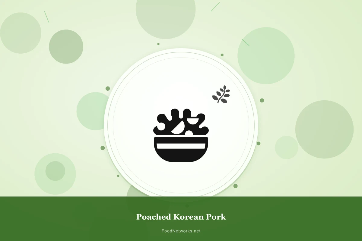Why This Poached Korean Pork Recipe Works