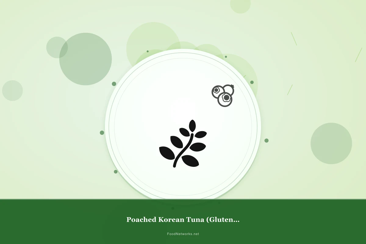 Why This Poached Korean Tuna (Gluten-Free) Recipe Works