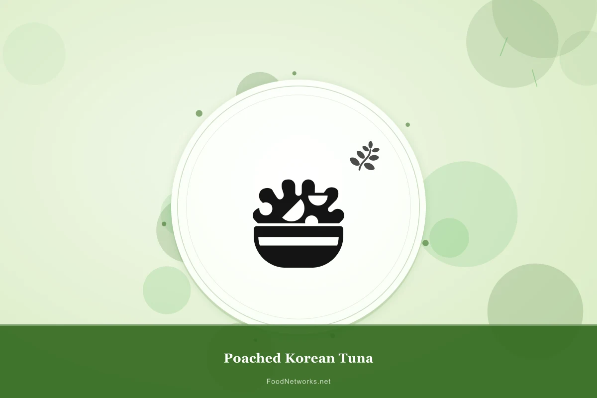Why This Poached Korean Tuna Recipe Works