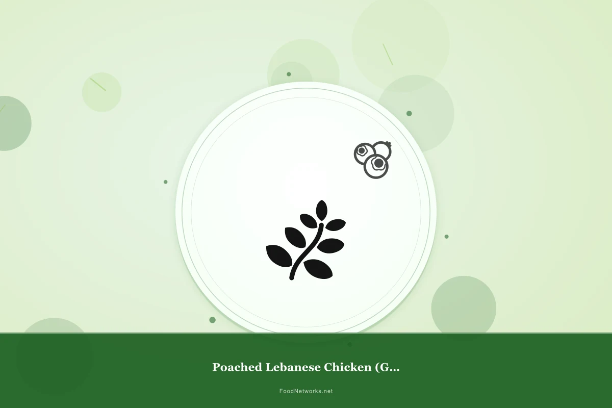 Why This Poached Lebanese Chicken (Gluten-Free) Recipe Works