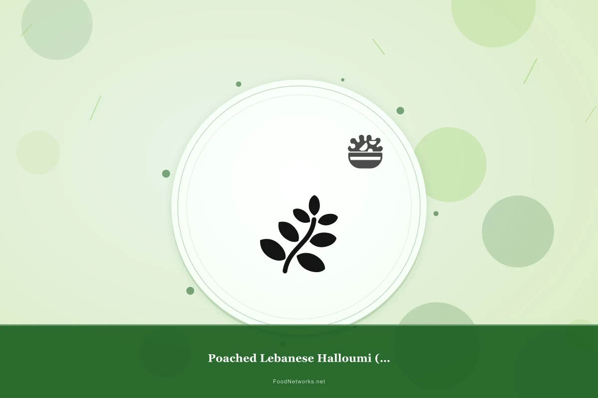 Why This Poached Lebanese Halloumi (Gluten-Free) Recipe Works