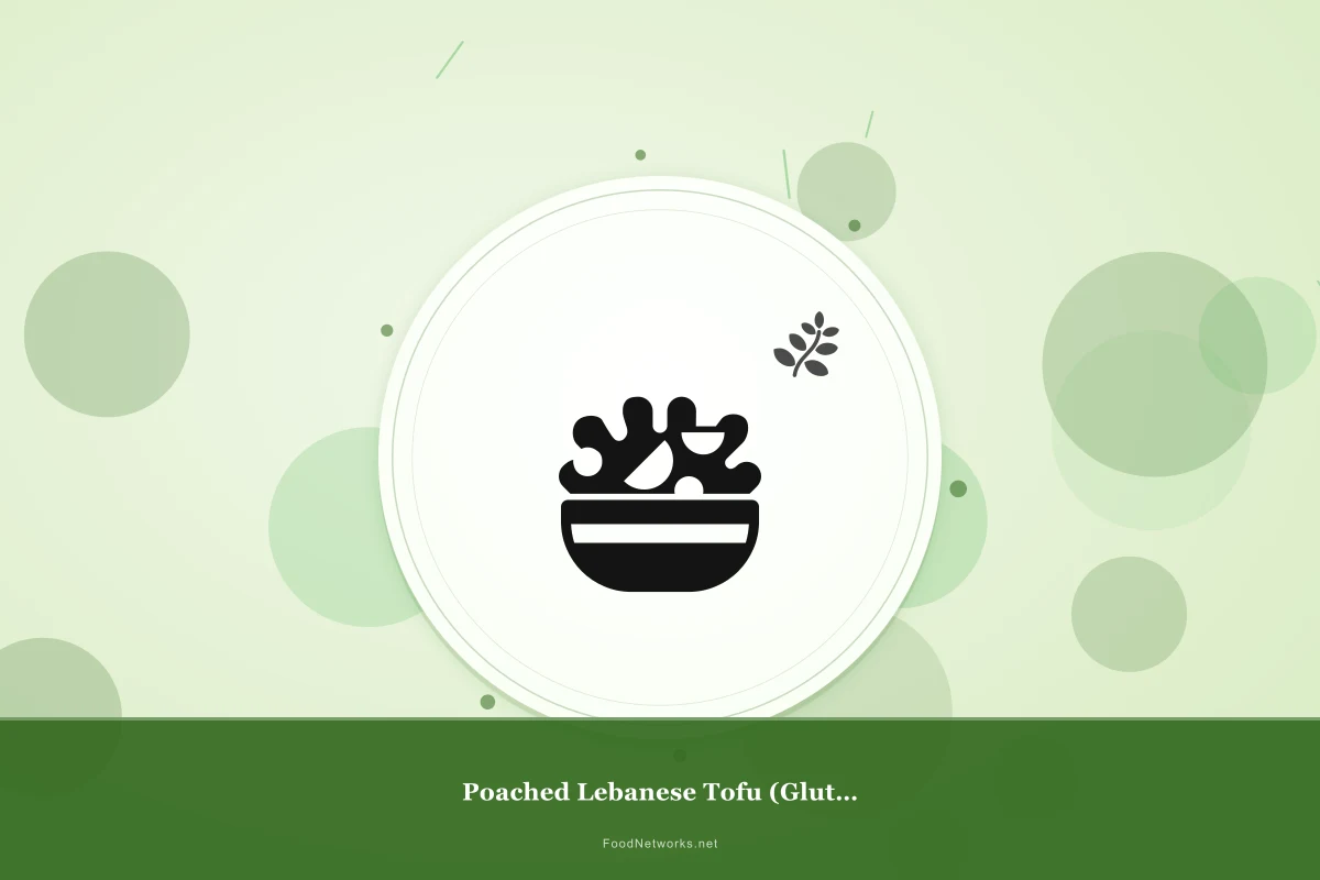 Why This Poached Lebanese Tofu (Gluten-Free) Recipe Works