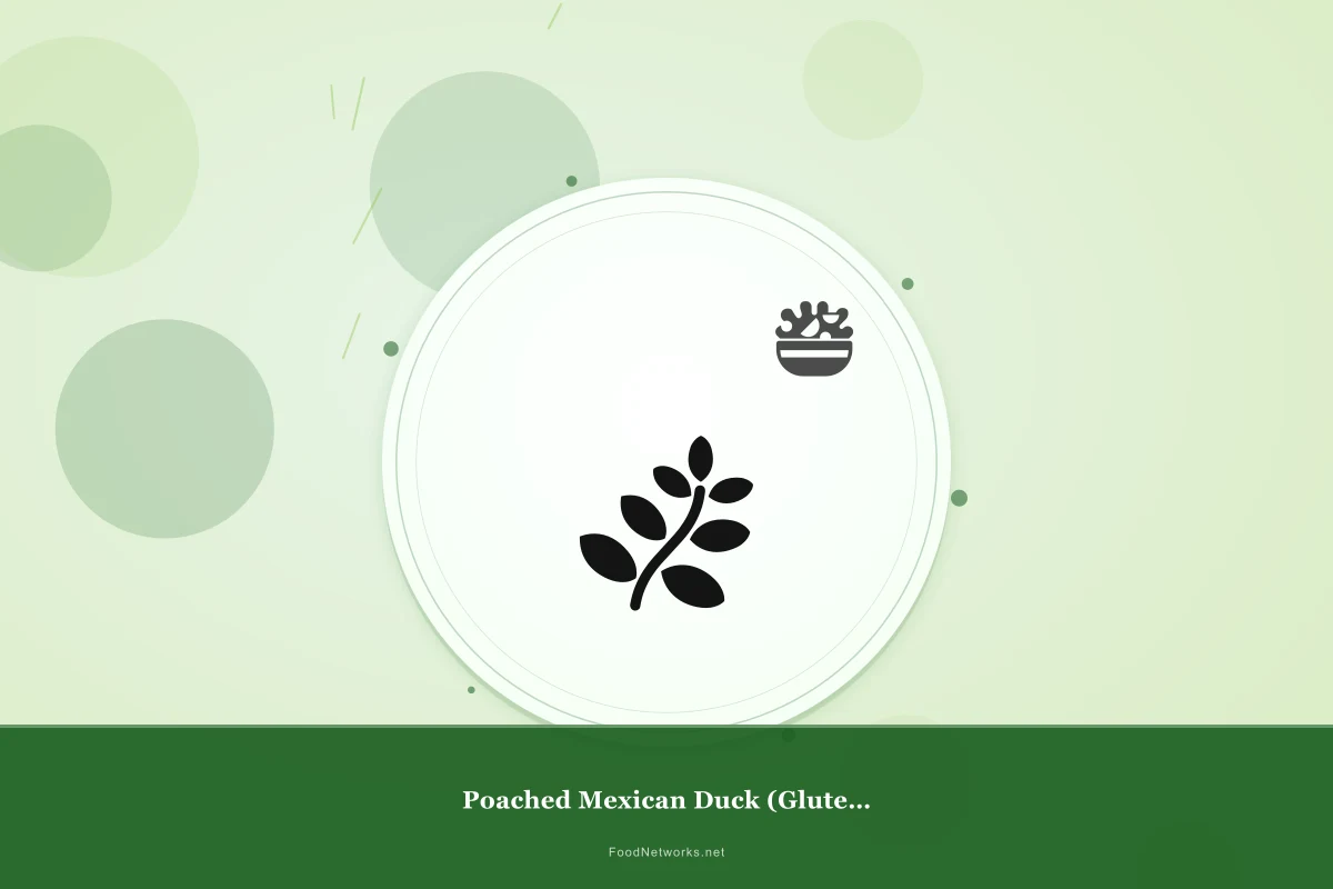 Why This Poached Mexican Duck (Gluten-Free) Recipe Works