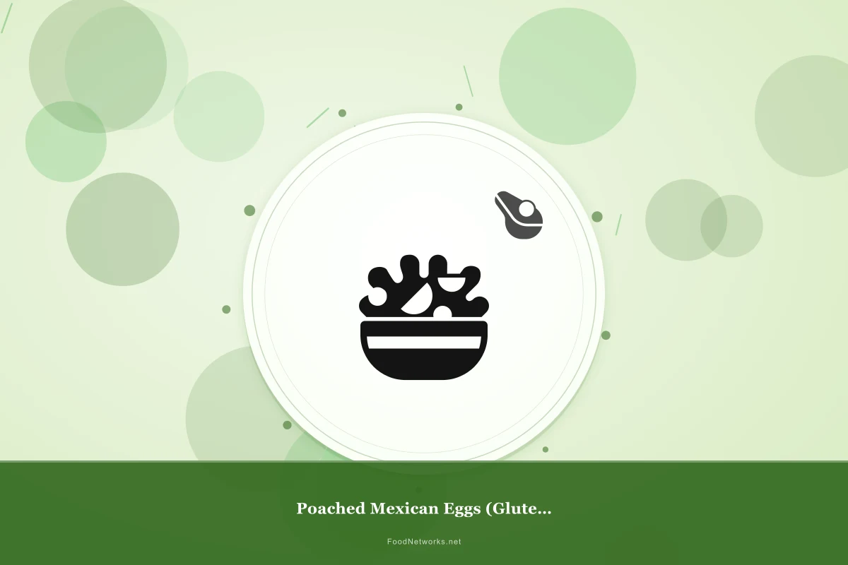 Why This Poached Mexican Eggs (Gluten-Free) Recipe Works