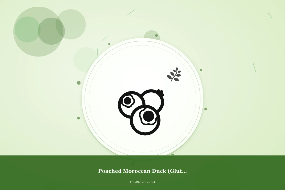 Why This Poached Moroccan Duck (Gluten-Free) Recipe Works