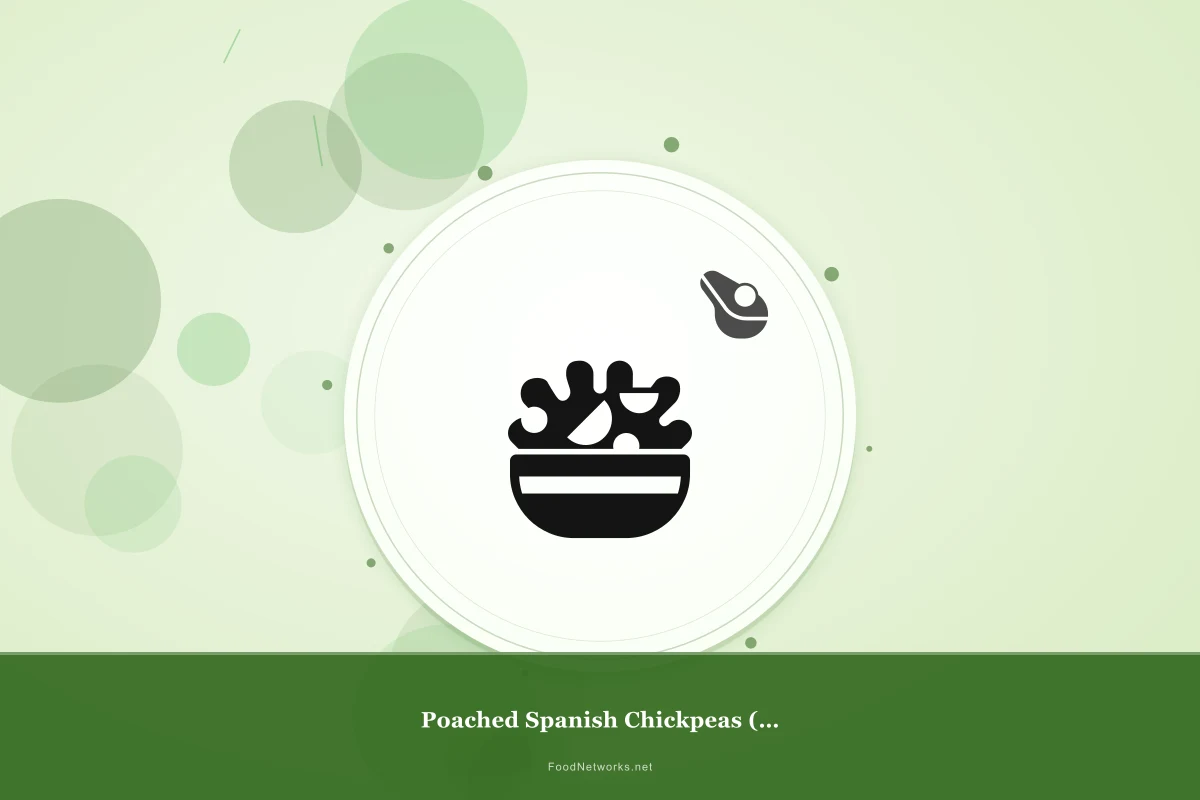 Why This Poached Spanish Chickpeas (Gluten-Free) Recipe Works