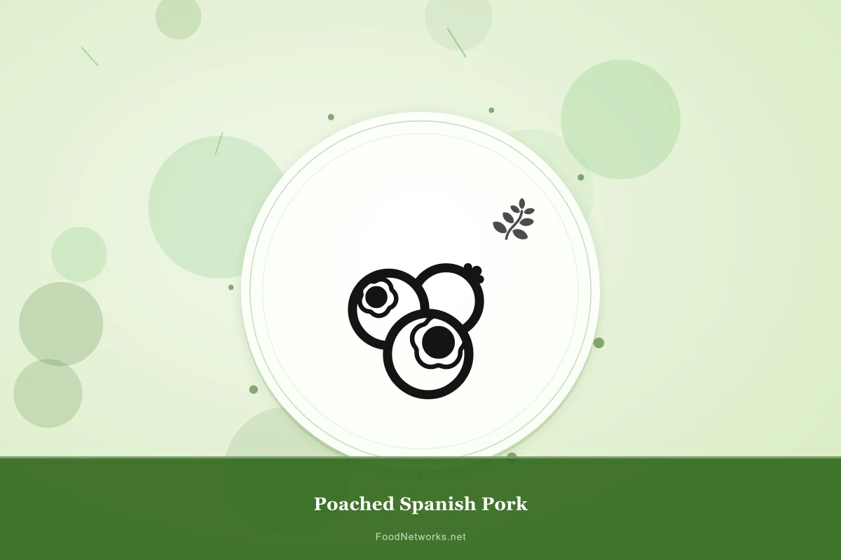Why This Poached Spanish Pork Recipe Works