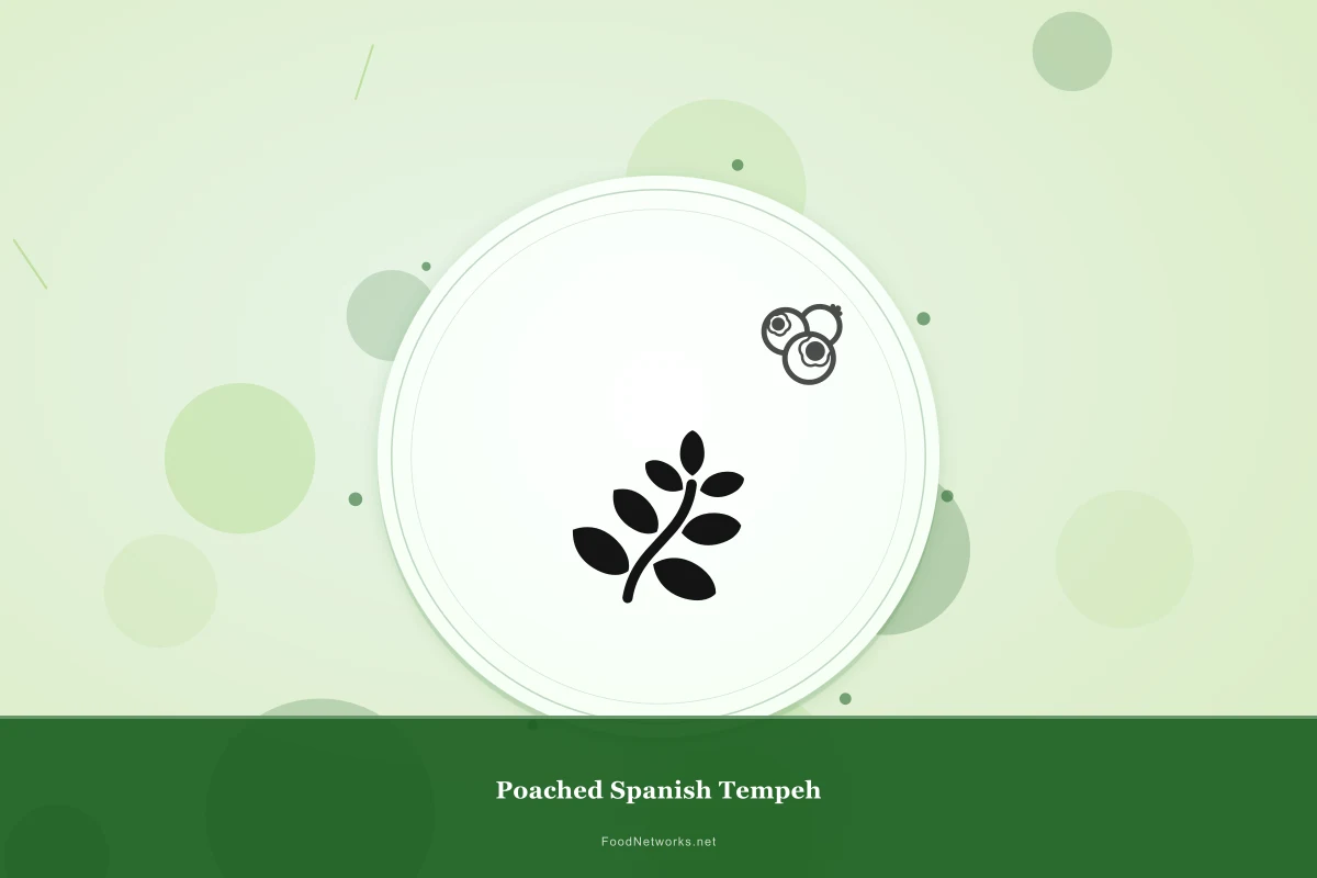 Why This Poached Spanish Tempeh Recipe Works