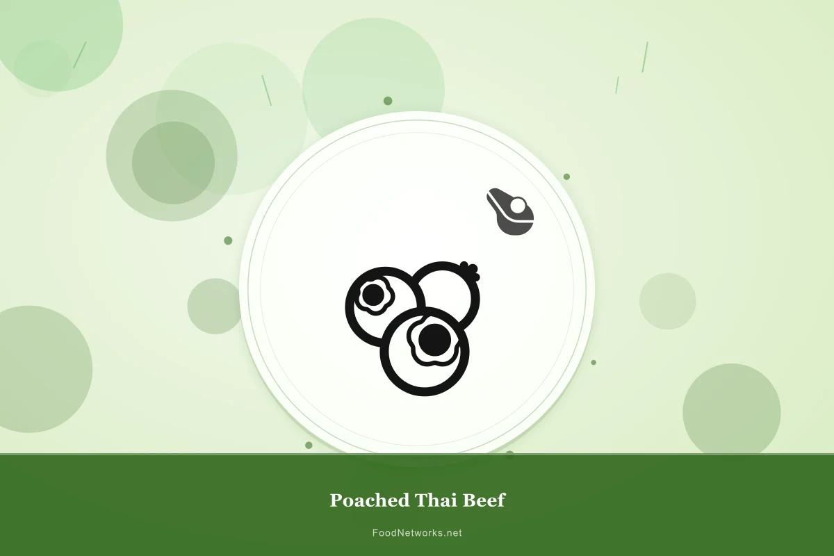 Why This Poached Thai Beef Recipe Works