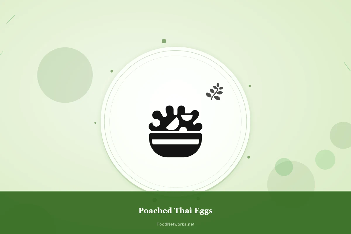 Why This Poached Thai Eggs Recipe Works