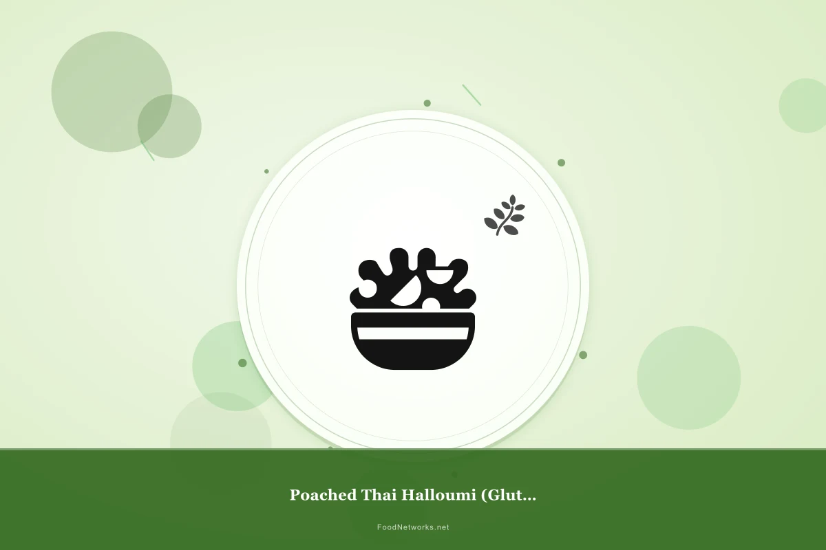 Why This Poached Thai Halloumi (Gluten-Free) Recipe Works