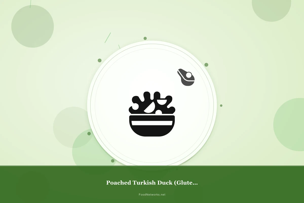Why This Poached Turkish Duck (Gluten-Free) Recipe Works
