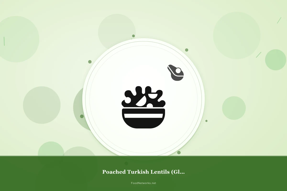 Why This Poached Turkish Lentils (Gluten-Free) Recipe Works