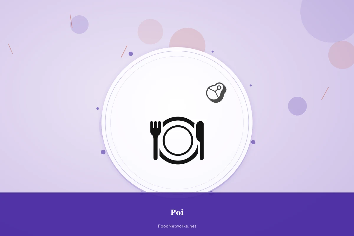 Why This Poi Recipe Works