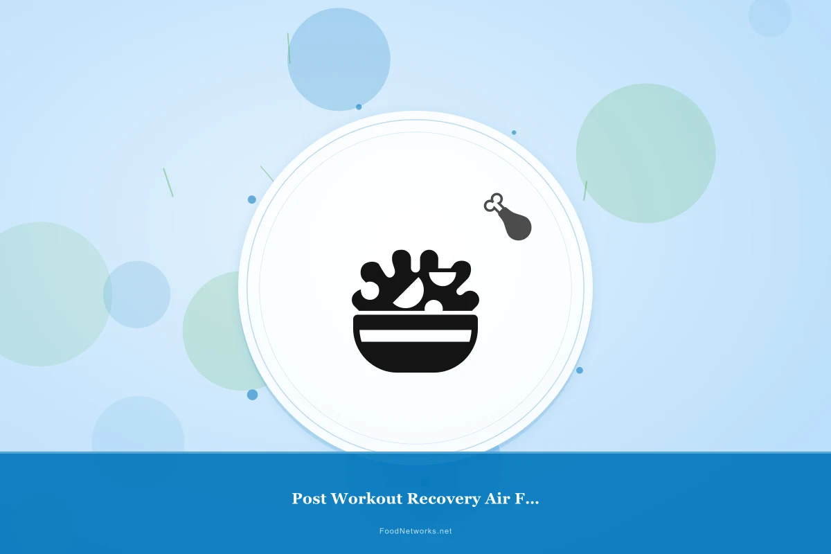 Why This Post Workout Recovery Air Fried Shrimp Recipe Works
