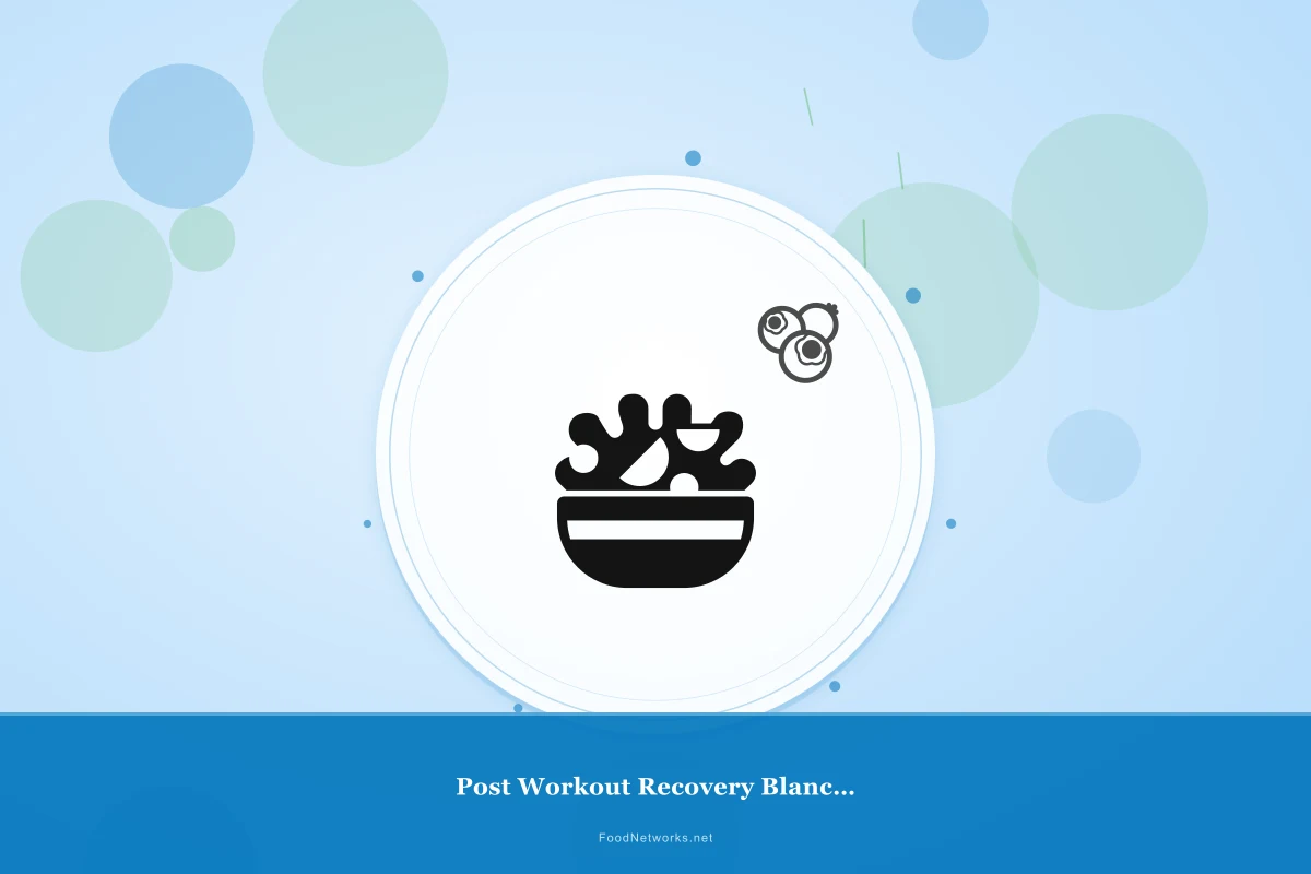 Why This Post Workout Recovery Blanched Greek Yogurt Recipe Works
