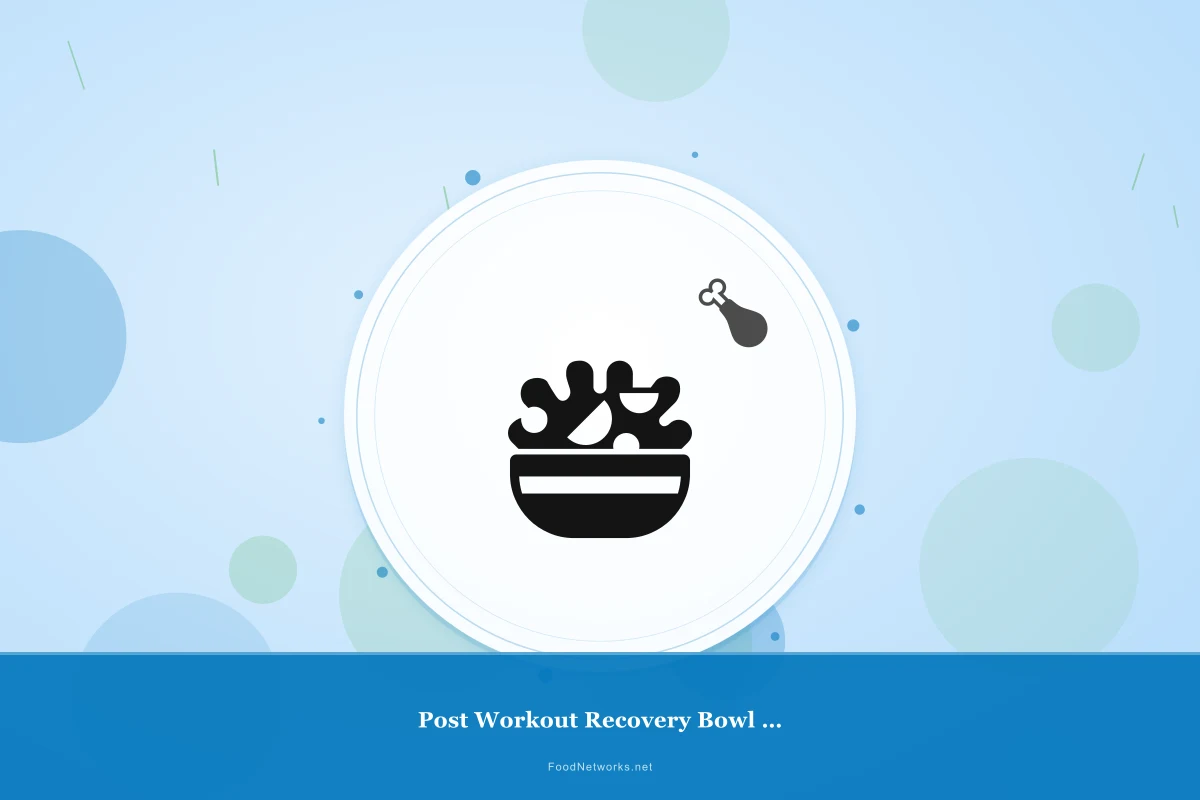 Why This Post Workout Recovery Bowl Cod Recipe Works