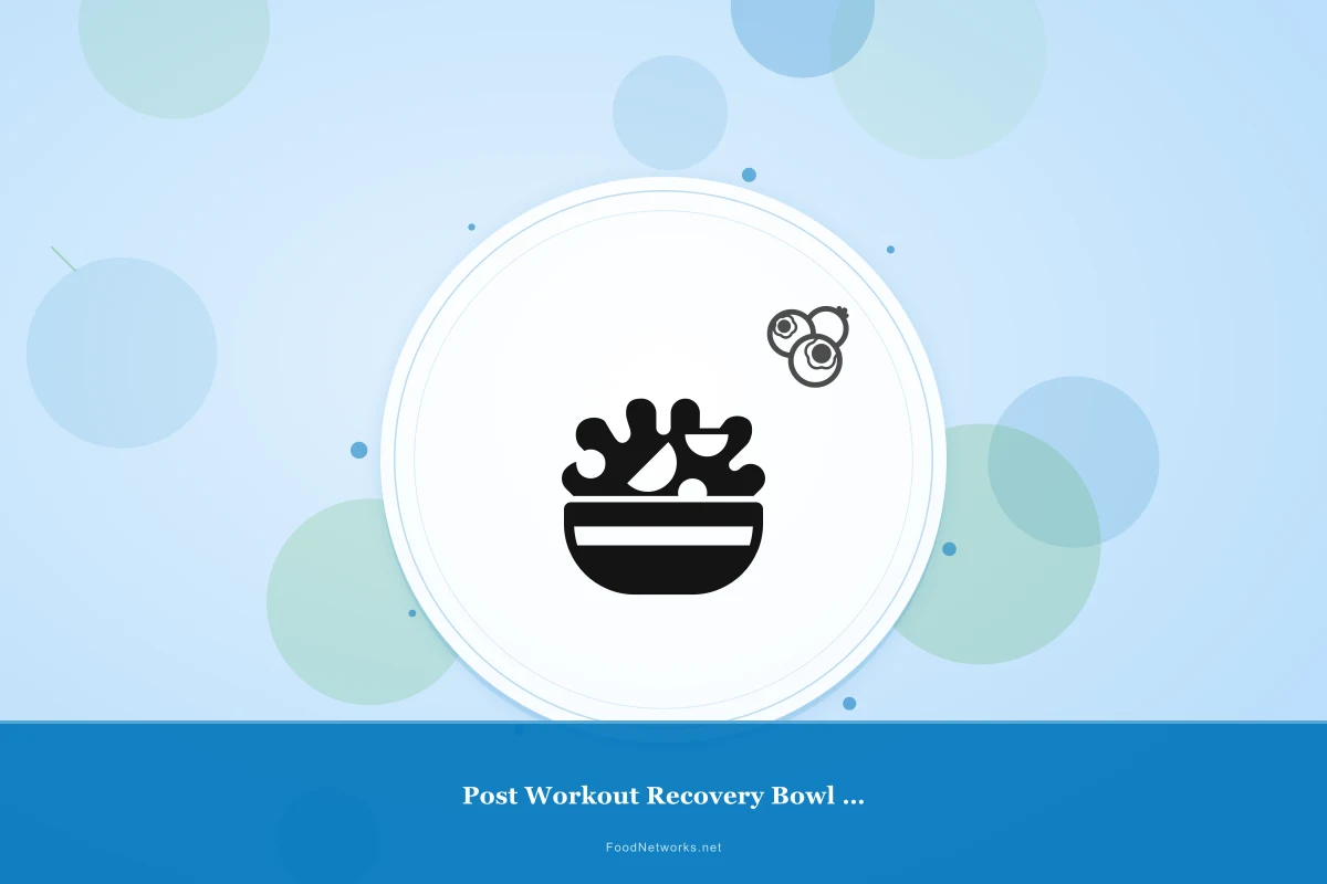 Why This Post Workout Recovery Bowl Tofu Recipe Works
