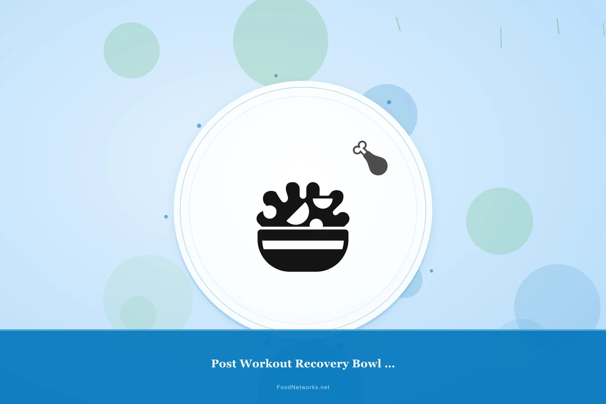Why This Post Workout Recovery Bowl Turkey Recipe Works
