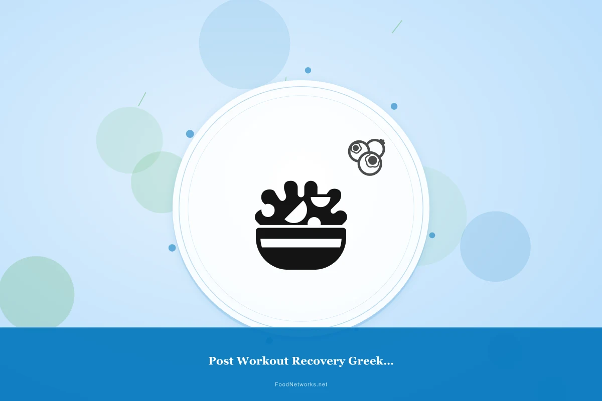 Why This Post Workout Recovery Greek Yogurt Berry Protein Bowl Recipe Works