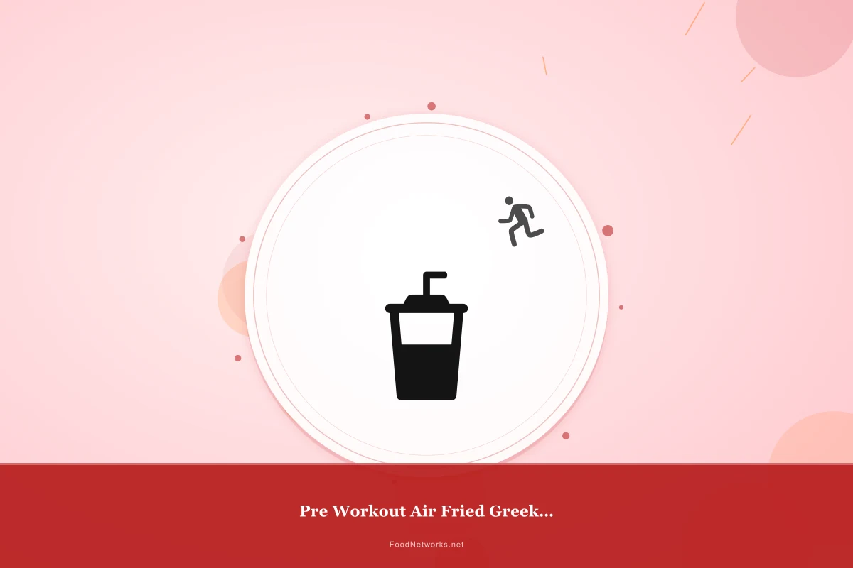 Why This Pre Workout Air Fried Greek Yogurt Recipe Works