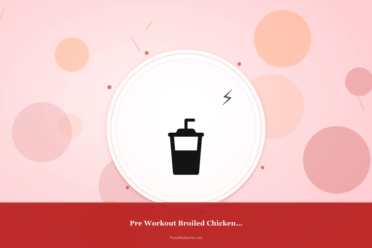 Why This Pre Workout Broiled Chicken Breast Recipe Works