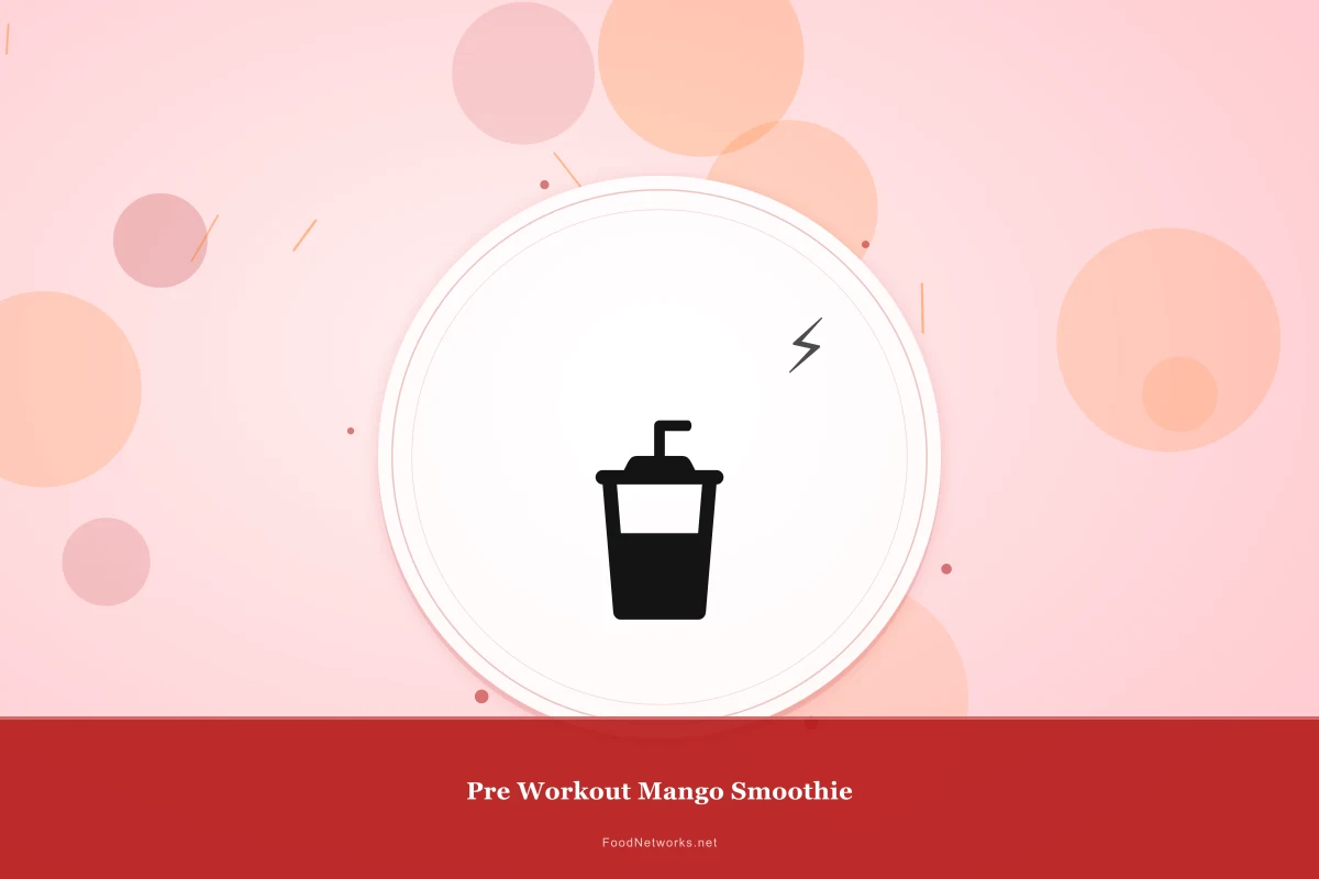 Why This Pre Workout Mango Smoothie Recipe Works