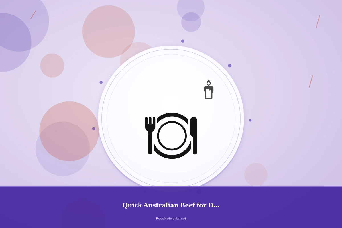 Why This Quick Australian Beef for Dinner Recipe Works