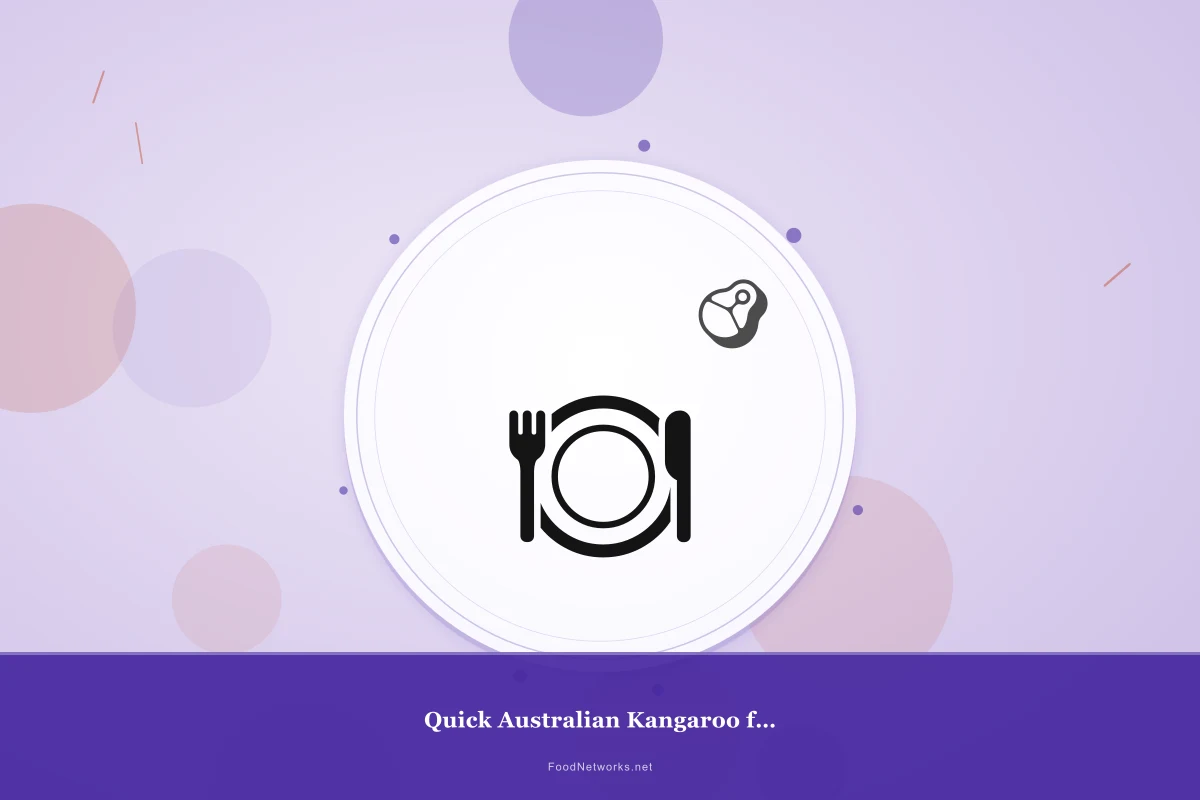 Why This Quick Australian Kangaroo for a Party Recipe Works