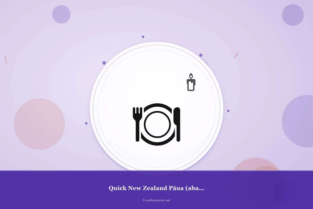Why This Quick New Zealand Pāua (abalone) for Meal Prep Recipe Works