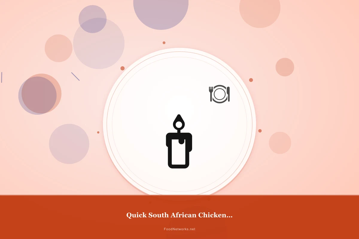 Why This Quick South African Chicken for Dinner Recipe Works
