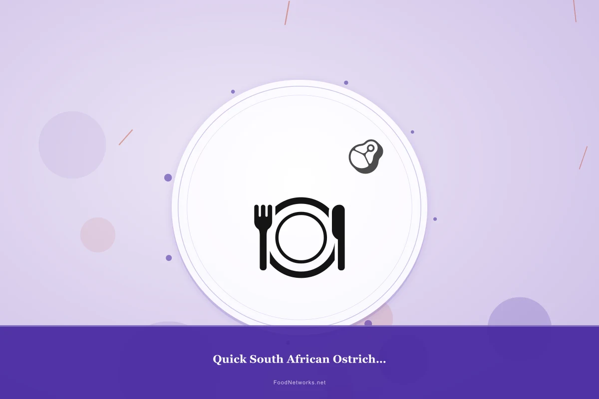 Why This Quick South African Ostrich for Lunch Recipe Works