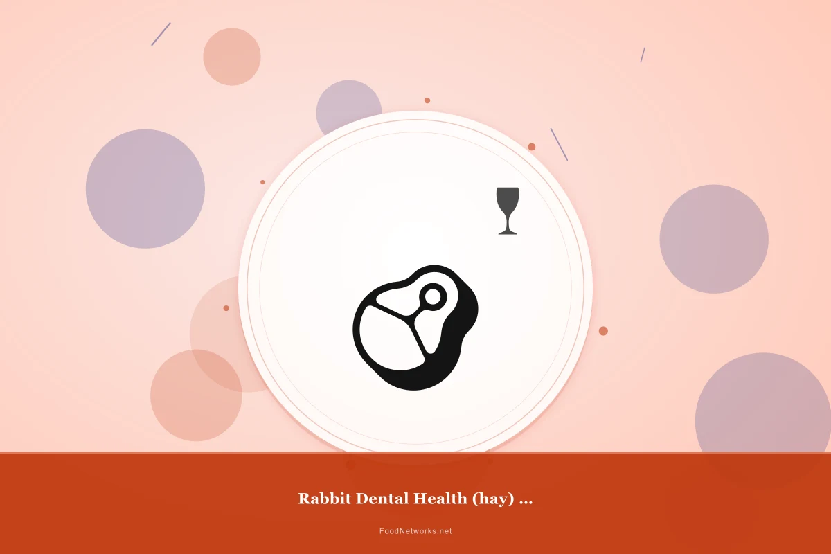 Why This Rabbit Dental Health (hay) Fresh chop Recipe Works