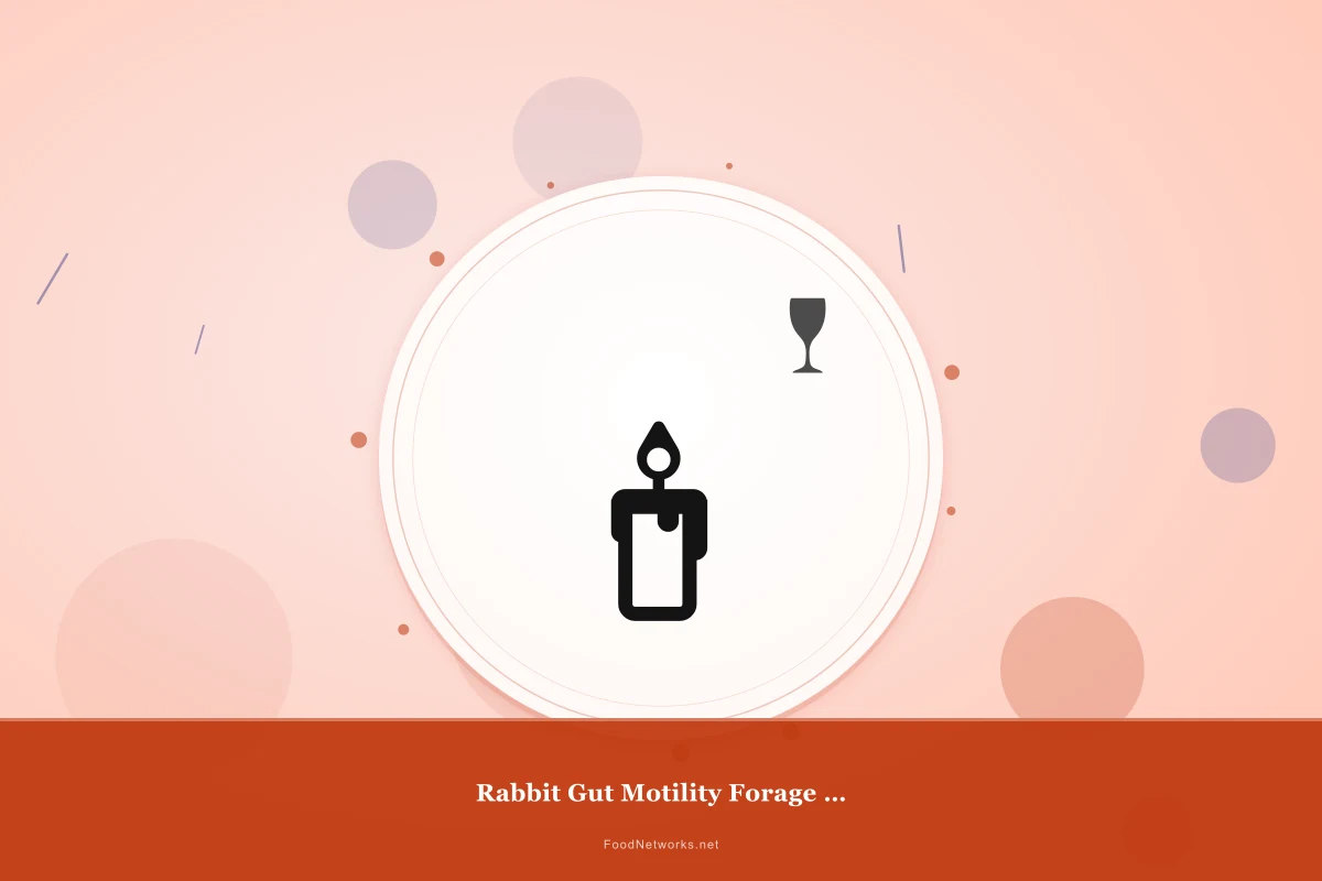 Why This Rabbit Gut Motility Forage mix Recipe Works