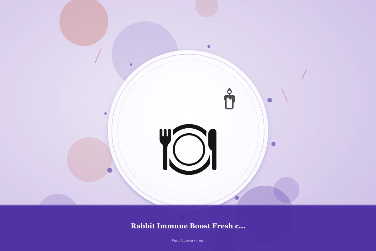 Why This Rabbit Immune Boost Fresh chop Recipe Works