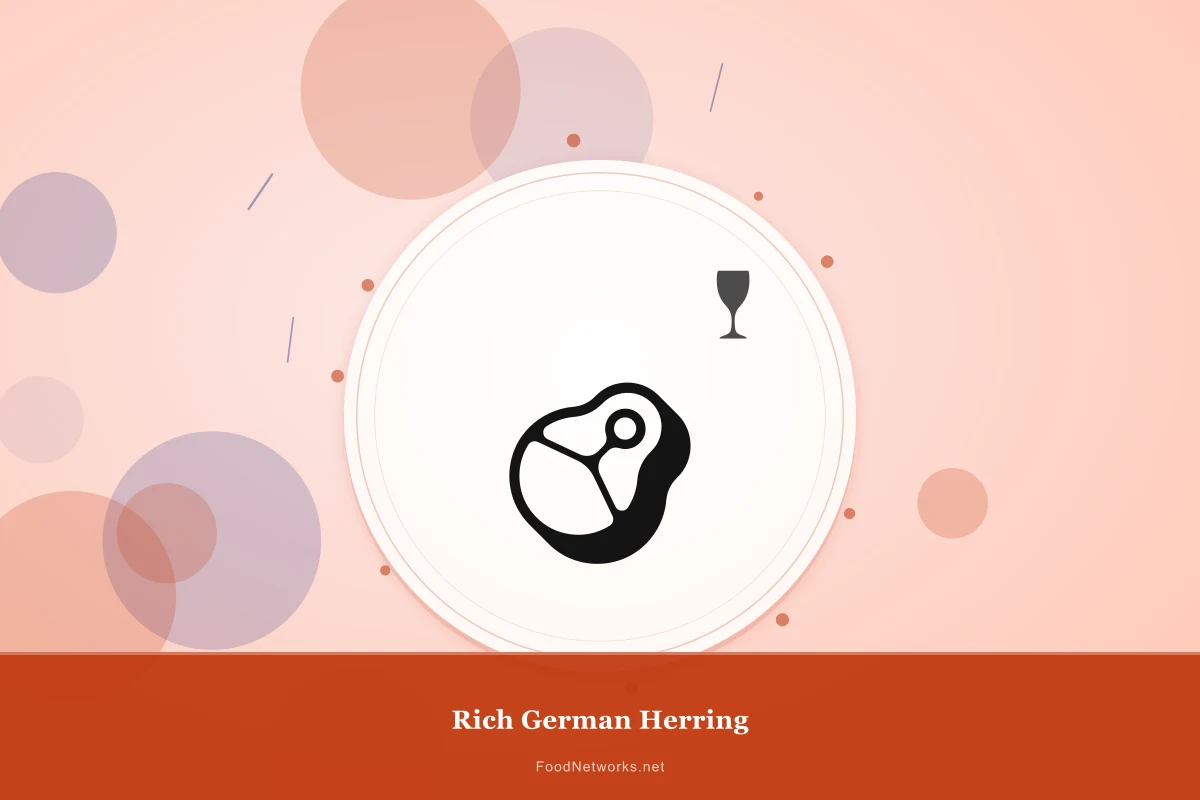 Why This Rich German Herring Recipe Works