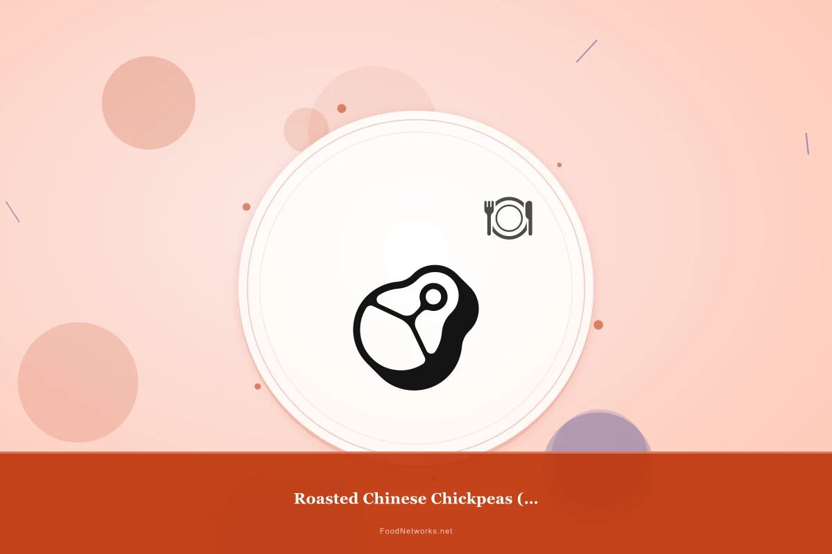 Why This Roasted Chinese Chickpeas (Gluten-Free) Recipe Works