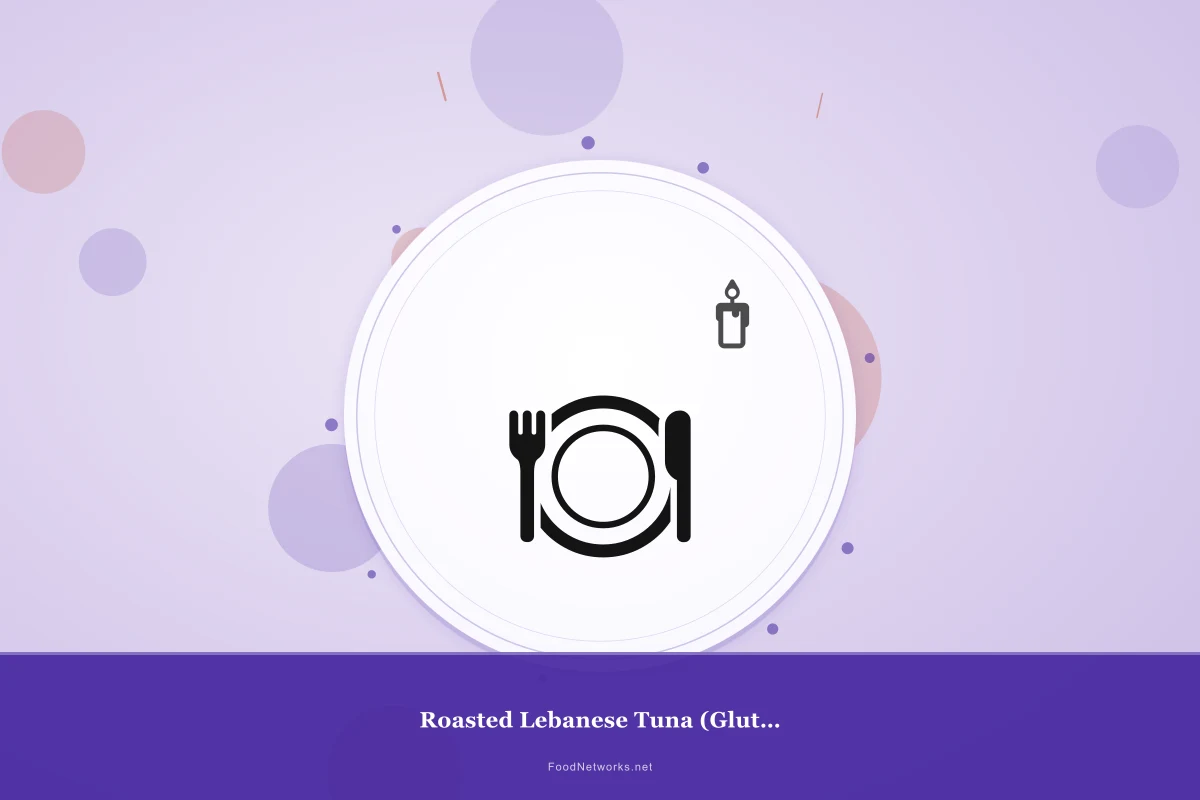 Why This Roasted Lebanese Tuna (Gluten-Free) Recipe Works