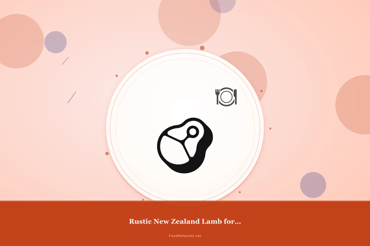 Why This Rustic New Zealand Lamb for Dinner Recipe Works
