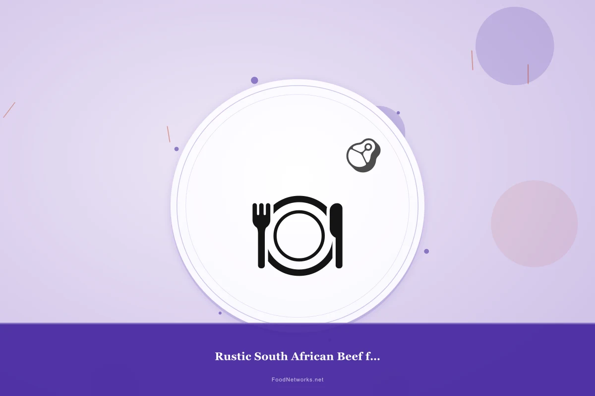 Why This Rustic South African Beef for Meal Prep Recipe Works