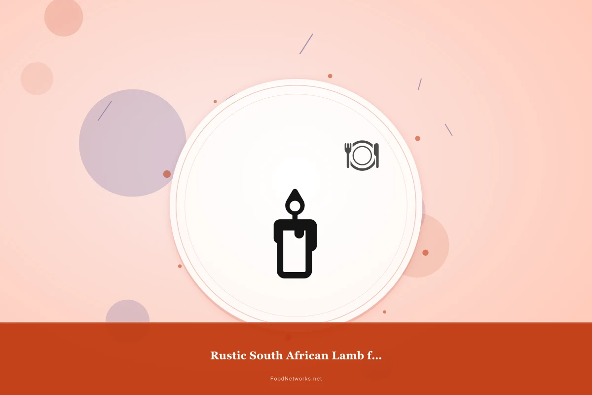 Why This Rustic South African Lamb for a Party Recipe Works