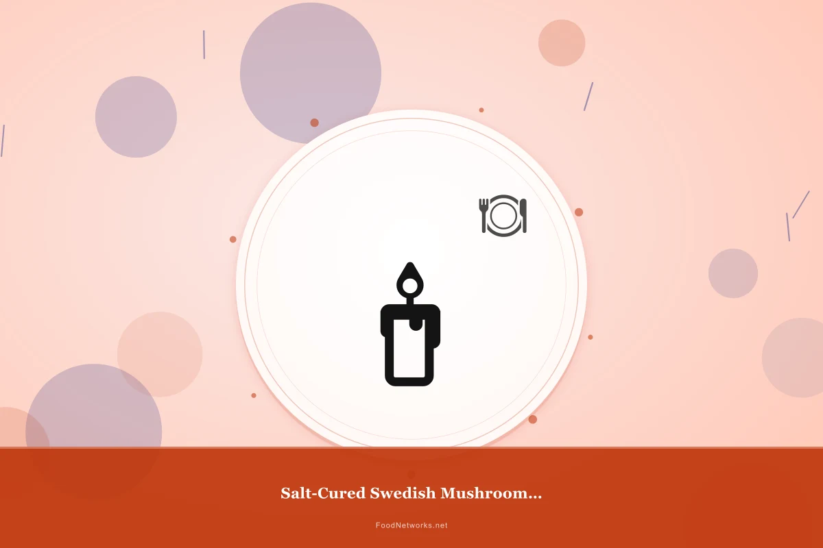 Why This Salt-Cured Swedish Mushrooms with meatballs Recipe Works
