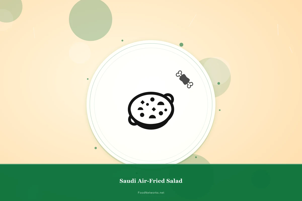 Why This Saudi Air-Fried Salad Recipe Works