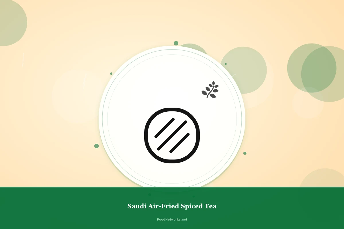 Why This Saudi Air-Fried Spiced Tea Recipe Works